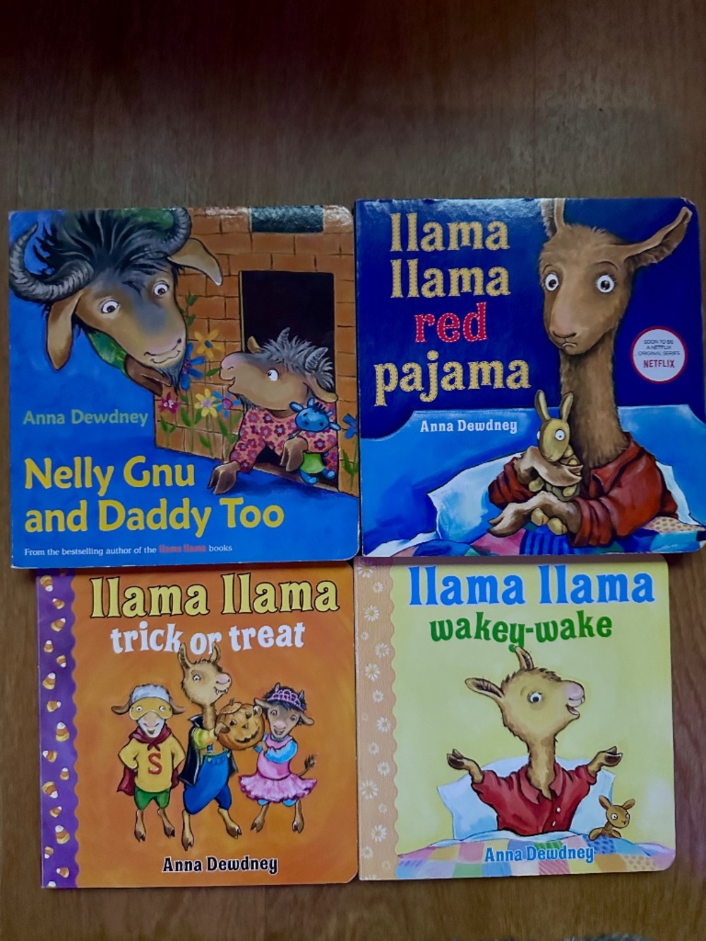 Llama Llama Board Book Bundle Lot of 4 Anna Dewdney Kids Books